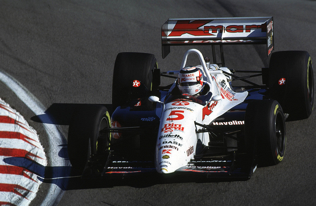 Nigel Mansell wins the CART championship on Öhlins suspension