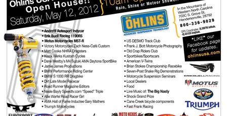 Öhlins USA Open House of Dynamic Excitements