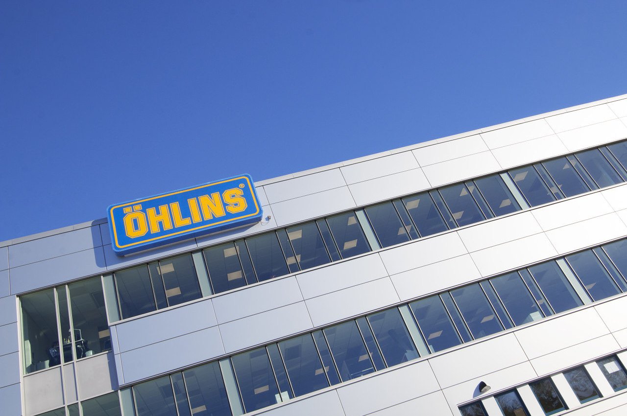 The new office building was completed at Öhlins Racing HQ