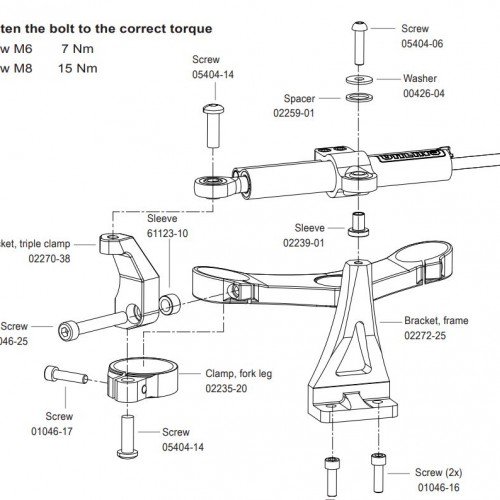 Hypersport Steering Damper